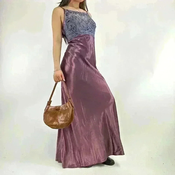 Unbranded Dresses & Skirts - Ultra rare 90s simple slip dress long prom dress